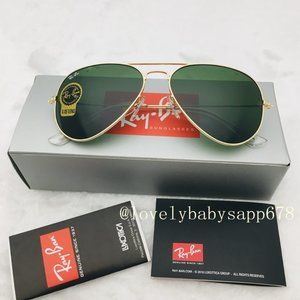 Ray-Ban Rb3025 Classic Aviator Unisex Sunglasses